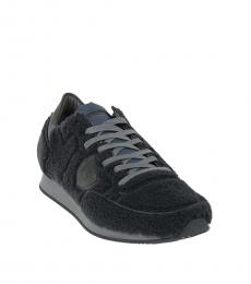 Grey Fabric Tropez Sneakers