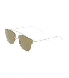 Olive Green Aviator Sunglasses