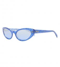 Miu Miu Blue Cat Eye Sunglasses