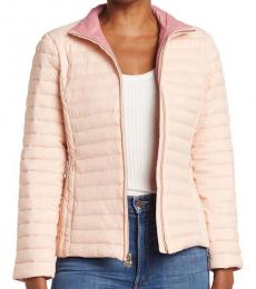 Michael Kors Light Coral Short Packable Jacket