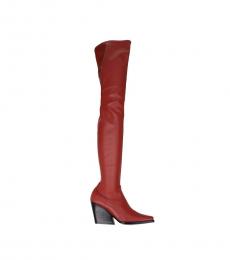 Stella McCartney Red Eco Leather Boots
