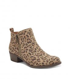 Lucky Brand Leopard Print Basel Boots