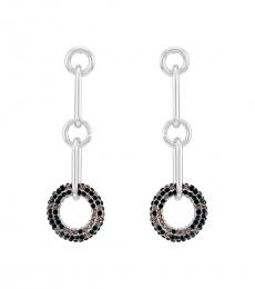 Vince Camuto Silver Link Drop Earrings