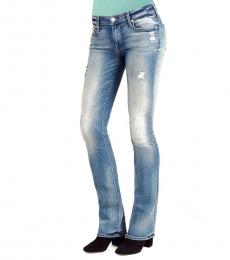 True Religion Light Blue Bootcut Stylish Jeans