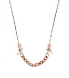 Emporio Armani Rose Gold Chain Groovy Necklace