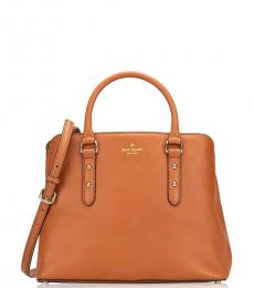 Kate Spade Brown Larchmont Avenue Medium Satchel