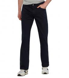 AG Adriano Goldschmied Navy Protege Straight Leg Jeans