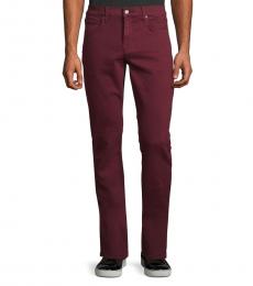 7 For All Mankind Malbec Slimmy Straight-Leg Jeans