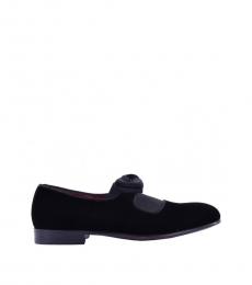 Black Milano Bow Tie Loafers