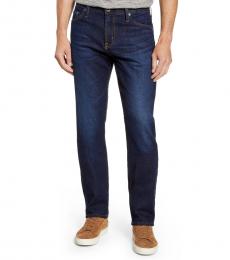 AG Adriano Goldschmied Dark Blue Everett Slim Straight Jeans