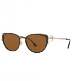 Brown Havana Cat Eye Sunglasses