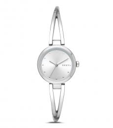 DKNY Silver Crosswalk Round Dial Watch