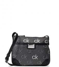 Calvin Klein Black Willa Medium Crossbody Bag