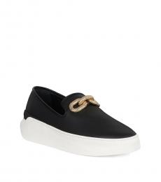 Giuseppe Zanotti Black Side Zip London Sneakers