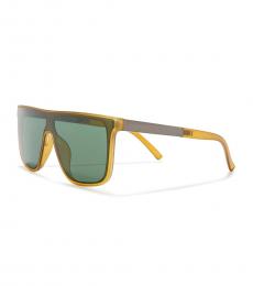 Vince Camuto Green Flat Top Sunglasses