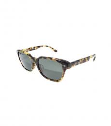 Giorgio Armani Green Tortoise Polarized Sunglasses