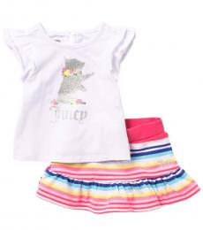 Juicy Couture 2 Piece Top/Skirt Set (Baby Girls)
