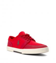 Red Faxon Low Sneakers