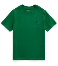 Ralph Lauren Boys Kayak Green Jersey T-Shirt