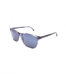 Giorgio Armani Blue Square Sunglasses