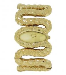 Gold Cleopatra Snake Watch