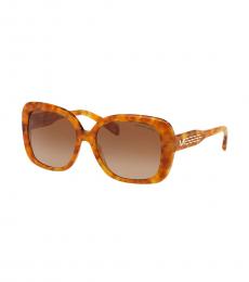Michael Kors Amber Tortoise Gradient Sunglasses