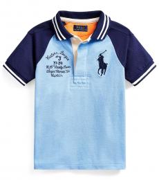 Ralph Lauren Little Boys Blue Lagoon Big Pony Polo