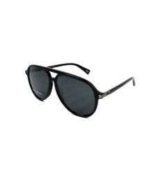 Marc Jacobs Black-Grey Pilot Modish Sunglasses