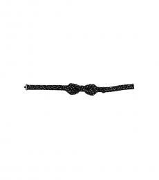 Dolce & Gabbana Black Polka Dots Bow Tie