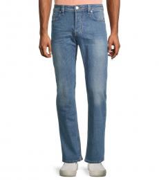 Blue Larkee Regular Straight-Fit Jeans
