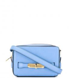 Alexander McQueen Blue The Myth Small Crossbody Bag