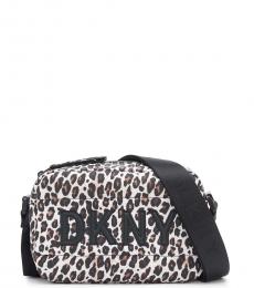 DKNY Leopard Print Georgina Small Crossbody Bag