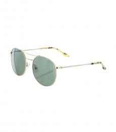 BCBGMaxazria Grey Round Sunglasses