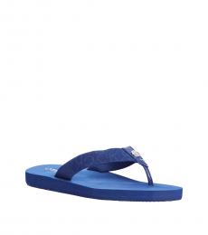 Blue Cahla Flip Flops