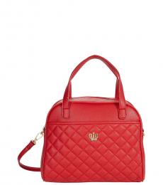 Juicy Couture Red Crown Royal Small Satchel