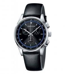 Calvin Klein Black Completion Chronograph Dial Watch