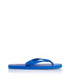 Blue Flip Flop Slippers