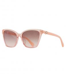 Kate Spade Light Pink Gradient Butterfly Sunglasses