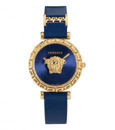 Versace Blue Palazzo Medusa Dial Watch