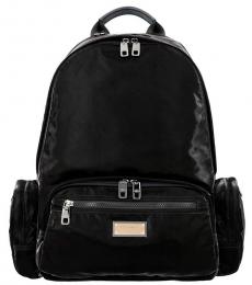 Dolce & Gabbana Black Samboil Large Backpack