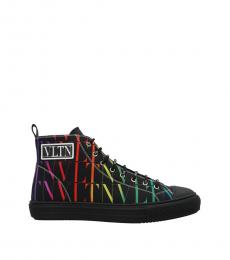 Black VLTN Sneakers