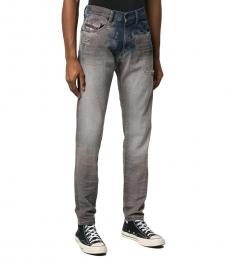Diesel Grey Strukt Tapered Fit Jeans