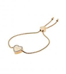 Michael Kors Gold Logo Slider Bracelet