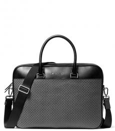 Michael Kors Grey Hound Henry Large Briefcase Bag