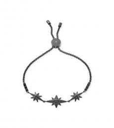Black Starburst Pave Bracelet