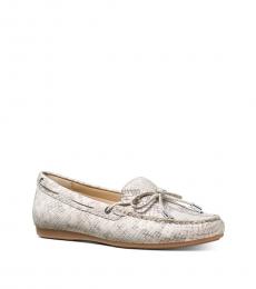 Michael Kors Natural Snake Print Sutton Loafers