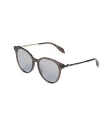 Alexander McQueen Grey Cat Eye Sunglasses