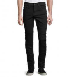 True Religion Black Rocco Relaxed Skinny Jeans