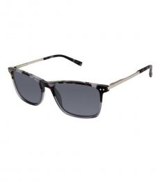 Grey Rectangle Polarized Sunglasses