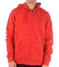 Red Solid Color BTS Hoodie Sweatshirt
